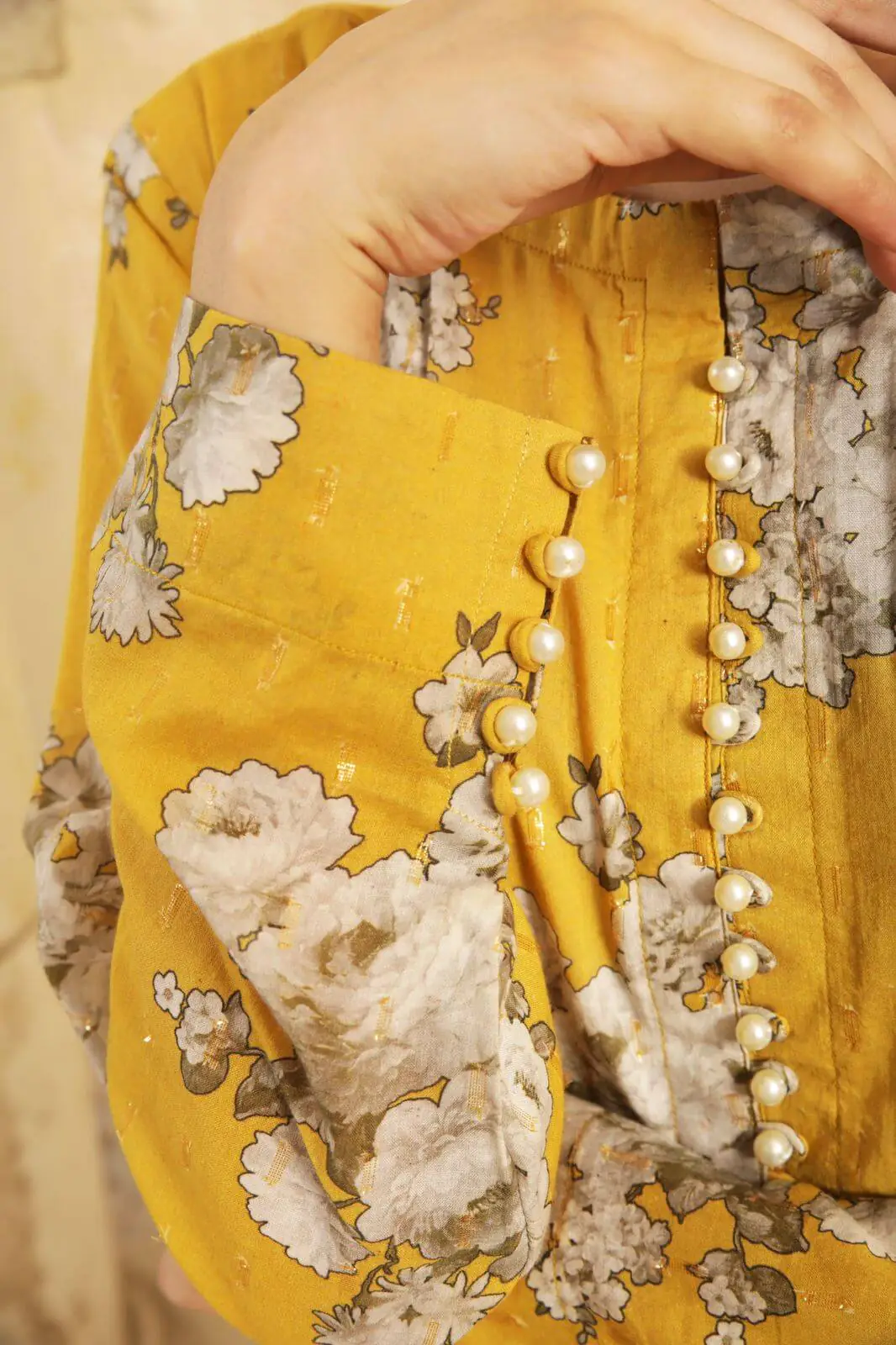 Mustard Blossom Frock - Image 4
